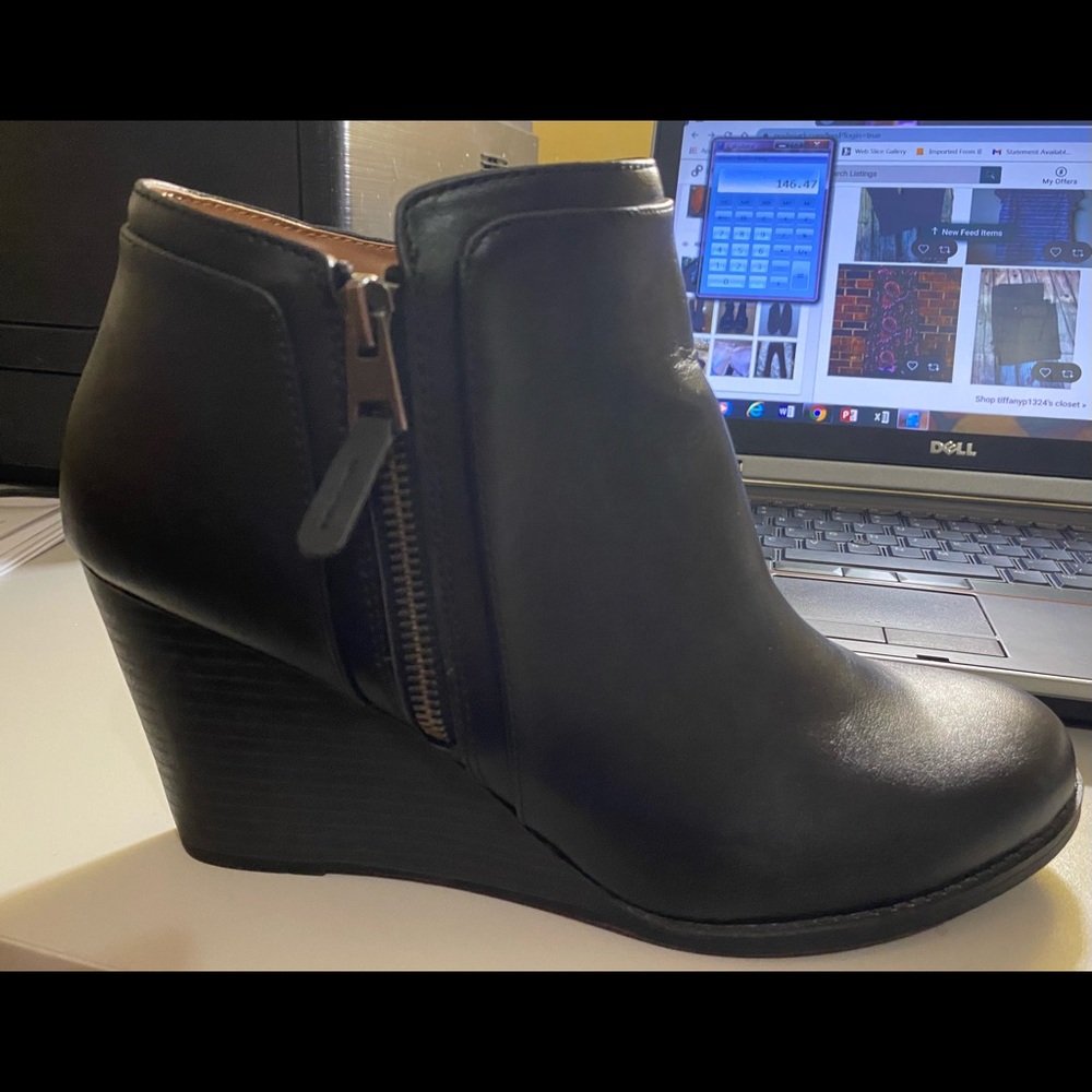 Black booties